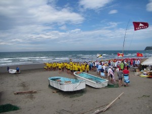 引き続き波の高い３日目