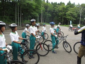 マウンテンバイクの体験