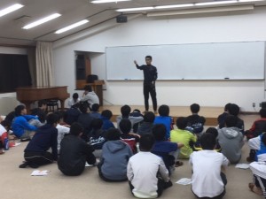 ＯＢによる夜の座学