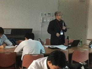 熱の入ったご講演の様子