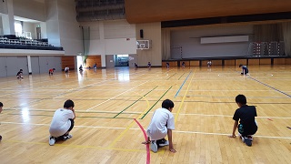 念入りに準備体操