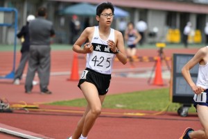 共通3000m　中野 雄心君（中３）