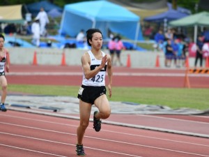 共通200m　齋藤謙昇君（中３）