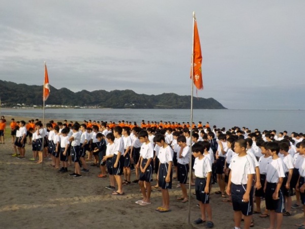 臨海学校 臨海学校】 5年生 海洋センターへ | 智辯学園和歌山小学校