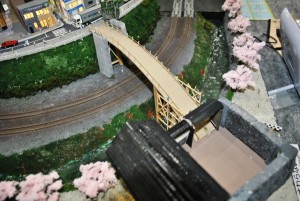 江戸城天守閣から牛込橋を見下ろしたら、このように見えたのかもしれません