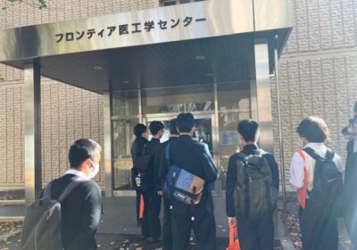 千葉大学フロンティア医工学センターにて