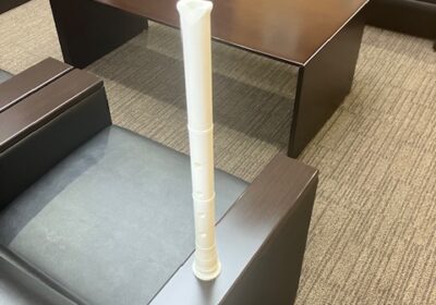 つなぎ合わせてみると、尺八になりました。