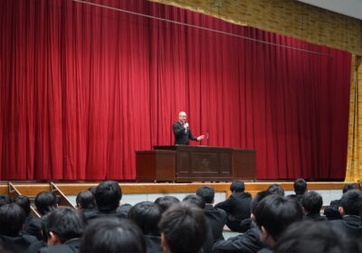 学校長式辞