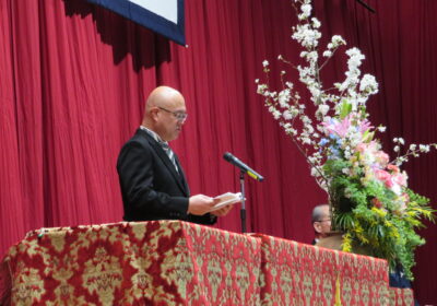 学校長式辞