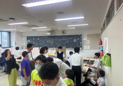 射的の部屋：小学生に人気のアトラクションです。