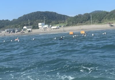全員が最後まで泳ぎ切りました。