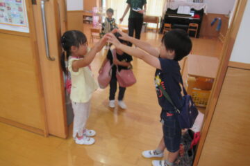 がんばるぞ！年少組