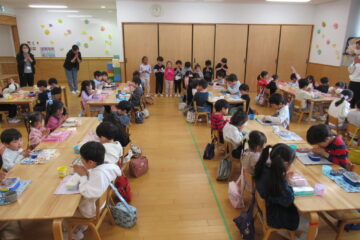 全園児でお弁当🍱